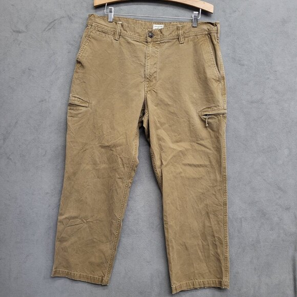 Dockers Pacific Crossover Cargo Pants Size 38x30 Tan Medium Wash Canvas - Picture 1 of 8